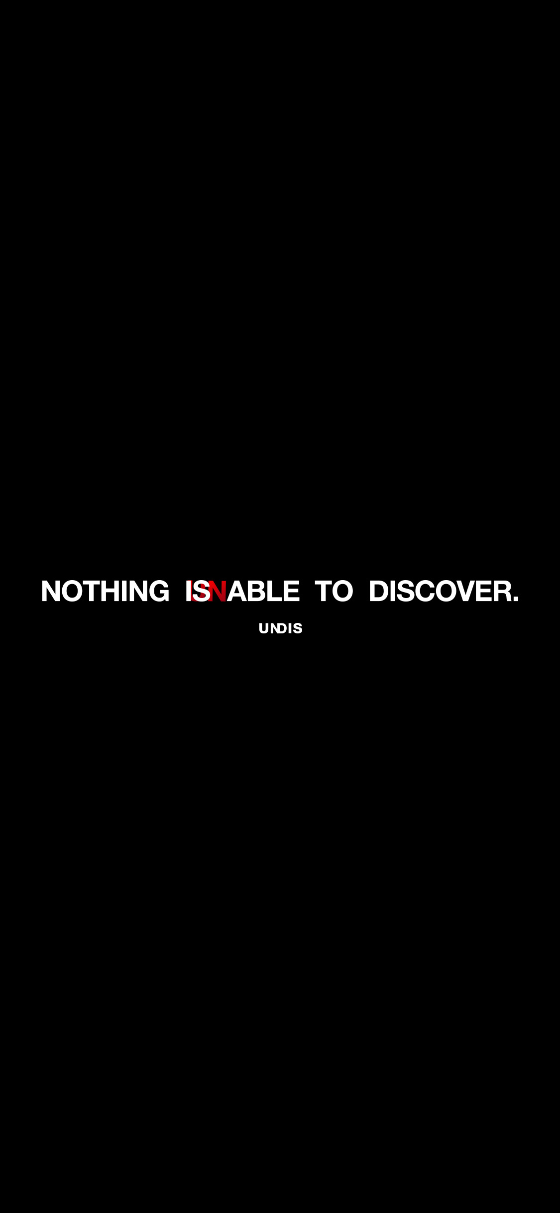 Undis Nothing Is Unable To Discover Wallpaper Undis Online Store