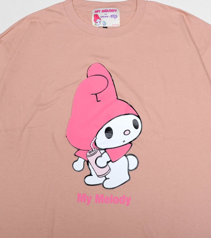 LAND by MILKBOY】My Melody x MEEWEE x LAND BIG TEE｜UNDIS ONLINE STORE