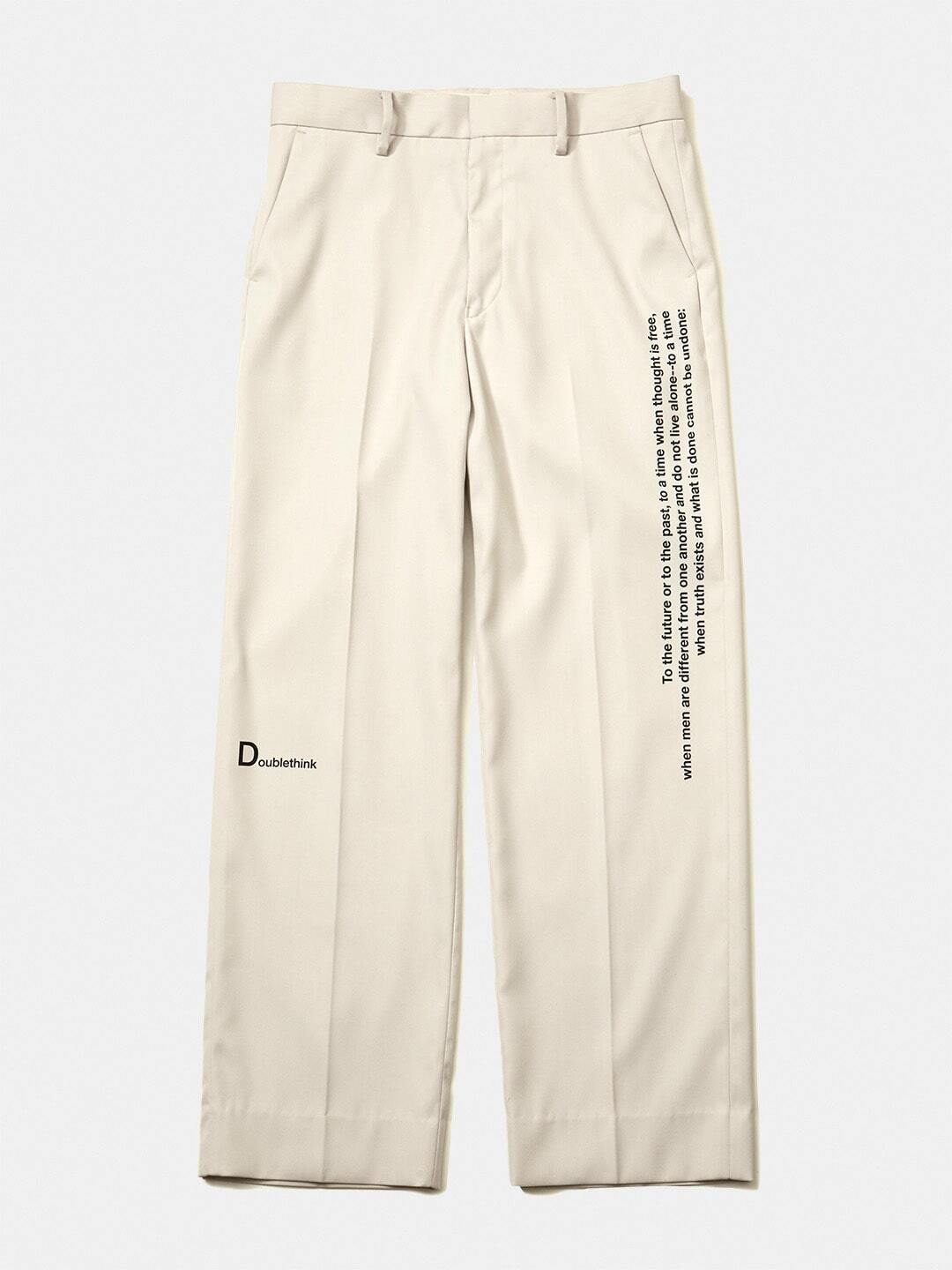 Relaxed Fit Trousers "NINETEEN EIGHTY-FOUR"