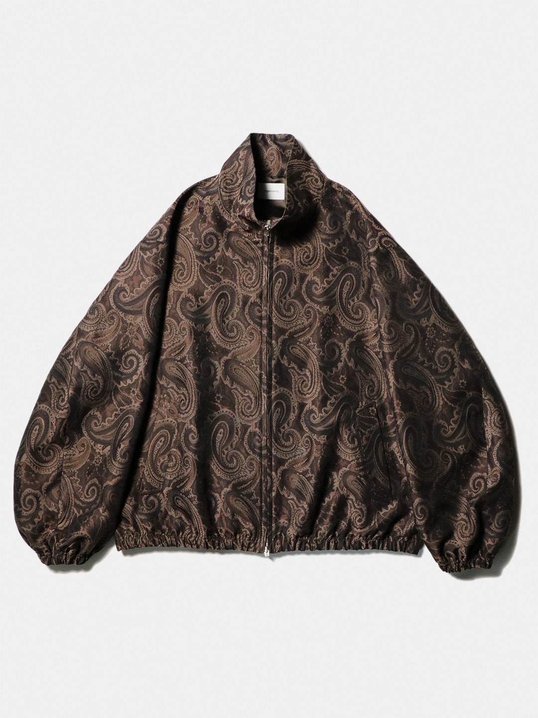 【MLVINCE】paisley jacquard trucker jacket