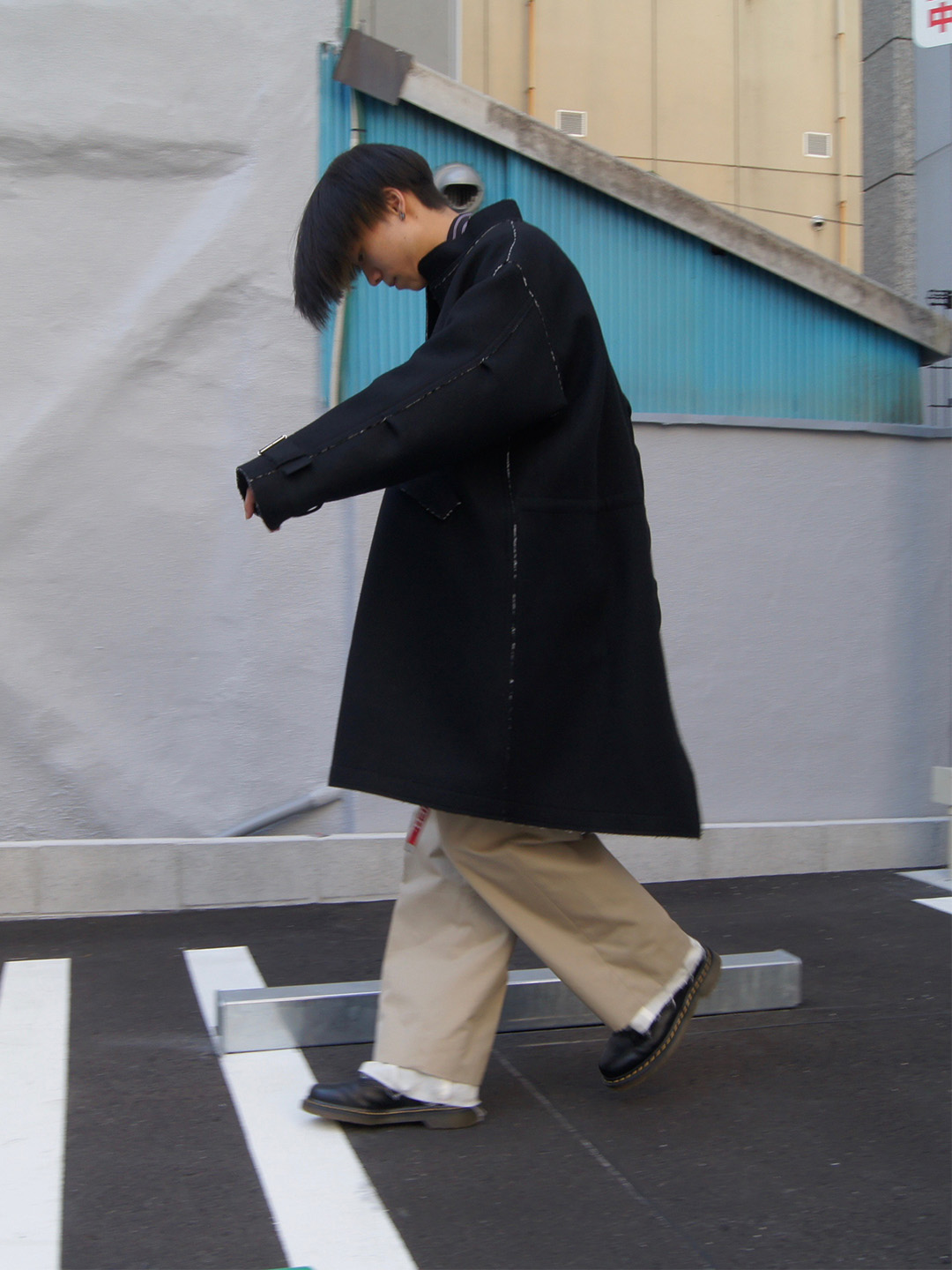 NO.  SEVER FISHTAIL COAT/コート