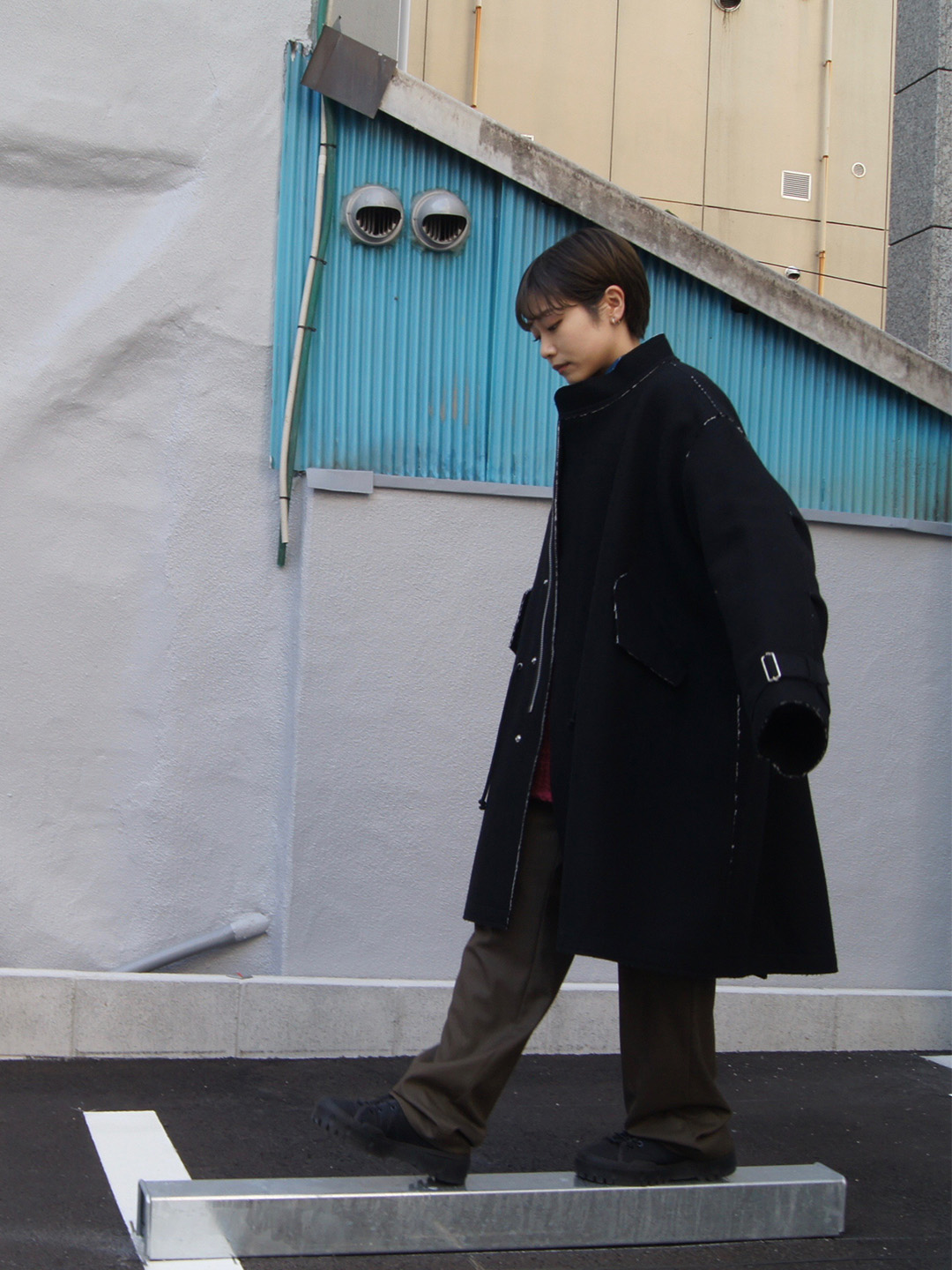 日本正規流通品 NO. ナンバー SEVER FISHTAIL COAT/コート