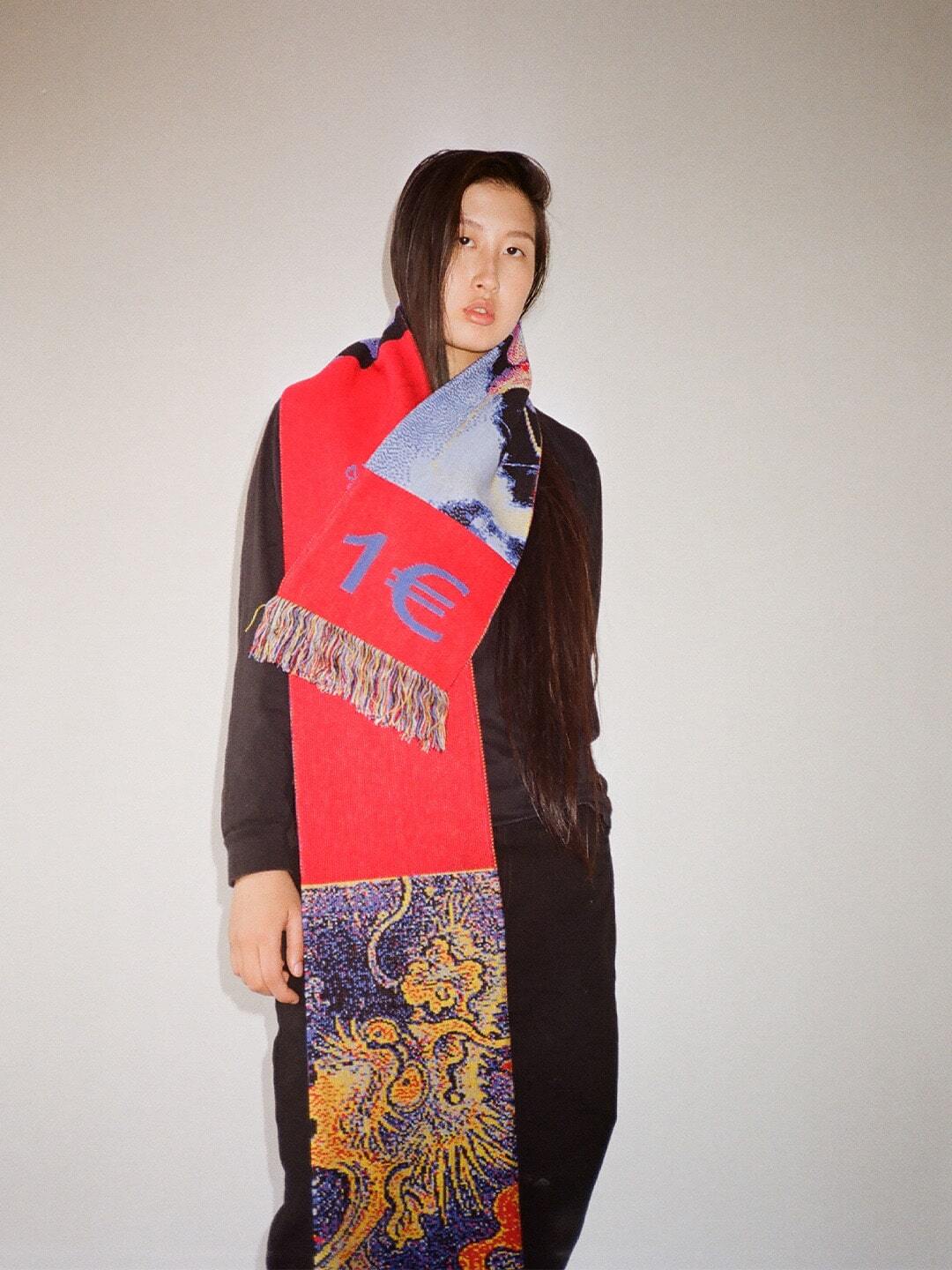 Montmartre New York Realism scarf - マフラー