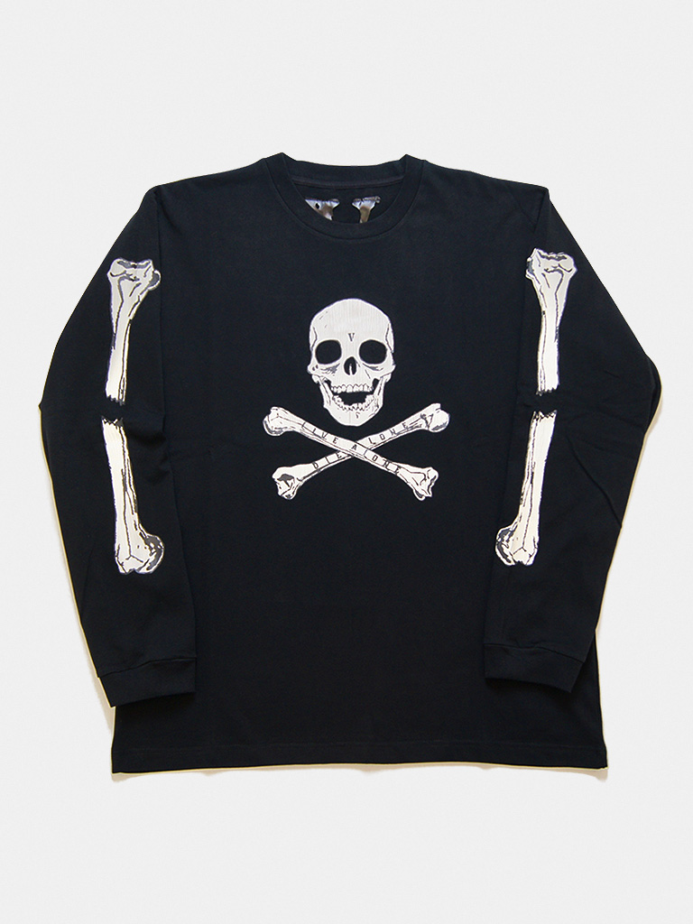 vlone skull and bones hoodie