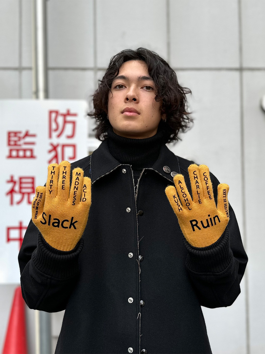 blackweirdos】ACID Gloves｜UNDIS ONLINE STORE