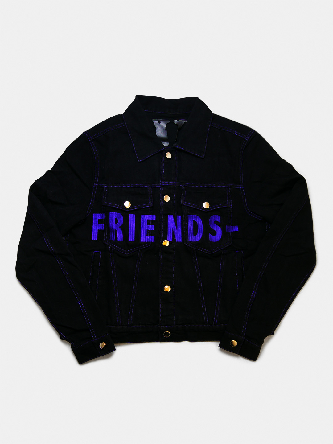 Friends Denim Jacket Vlone Clearance 